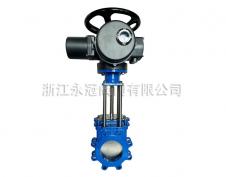 電動梅花型刀閘閥PZ973H